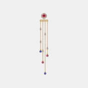 The Anastasia Front Back Earrings - thumb 4