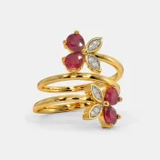 The Papillon Spiral Ring - thumb 4