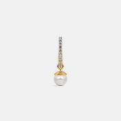 The Waverly Huggie Earrings - thumb 6