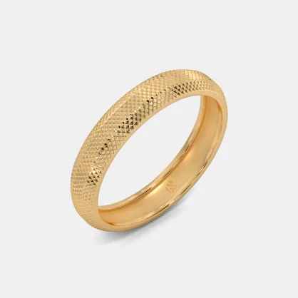 The Ofira Textured Band Ring | BlueStone.com
