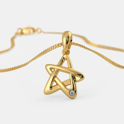 The 5 Point Star Pendant | BlueStone.com