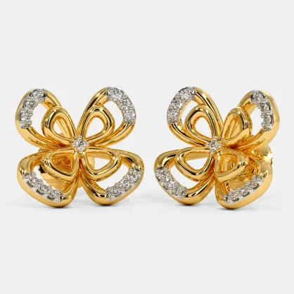 The Cerelia Stud Earrings | BlueStone.com