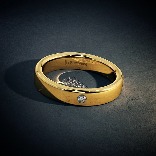 Buy Men's Gold Engagement Rings Designs Online India